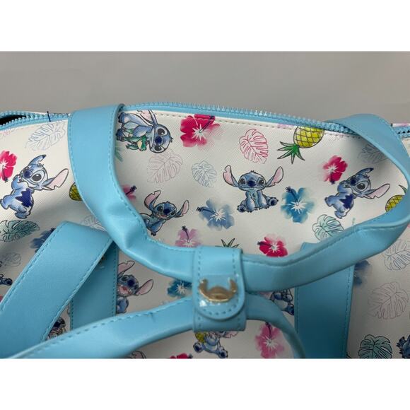 Disney Lilo & Stitch 20 Inch Rolling Luggage Travel Duffle Bag - NEW - Picture 6 of 10